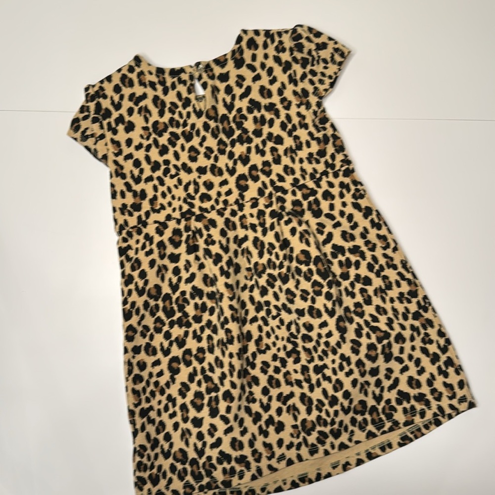 Old Navy Leopard Print Kids Dress - Picture 3 of 7